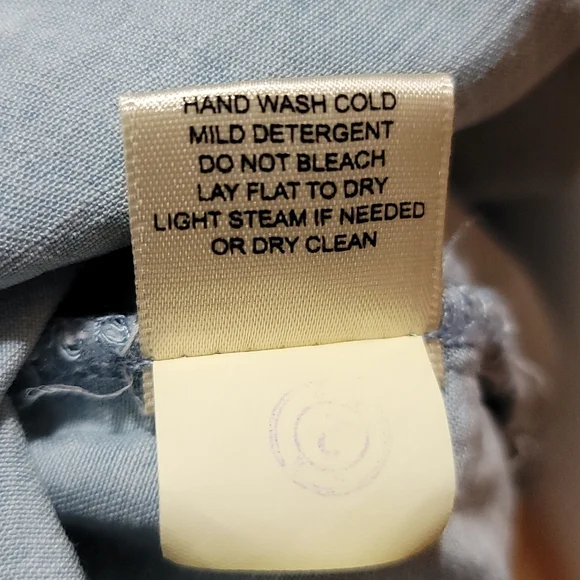 COPY - LOVE STITCH TANK TOP CRISS CROSS SLEEVELESS HIGH NECK BLUE WOMENS MEDIUM… - Picture 9 of 12